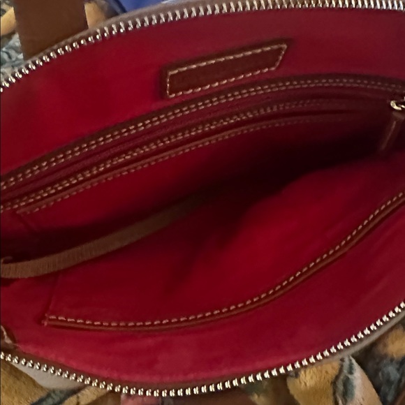 Dooney & Bourke Beige Leather Satchel new - Picture 6 of 7